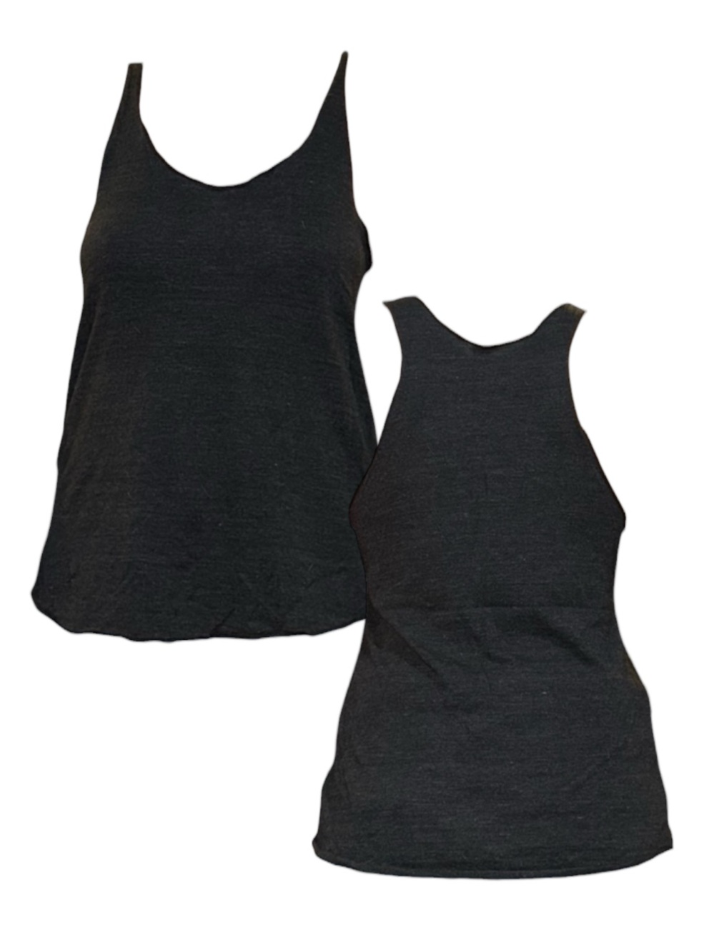 Charcoal Sleeveless Women's Top